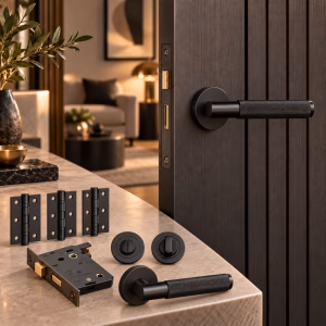 ironmongery handles hinges locks door hardware