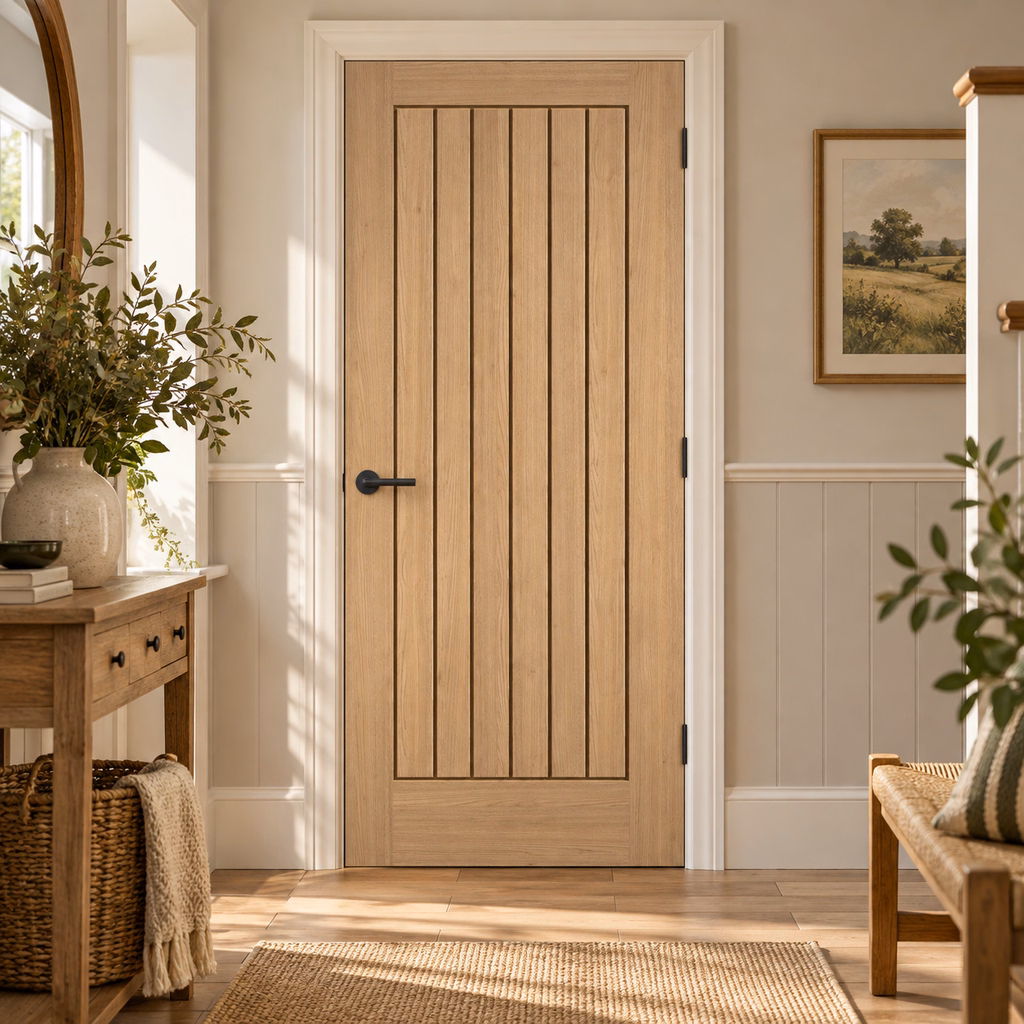 LPD Cotswold Cottage Pre-Finished Oak Veneer Internal Door