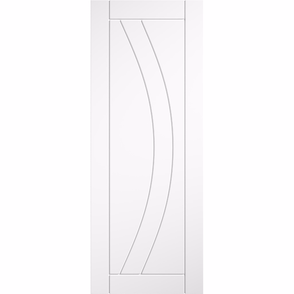 LPD Girona White Primed Grooved FD30 Fire Door